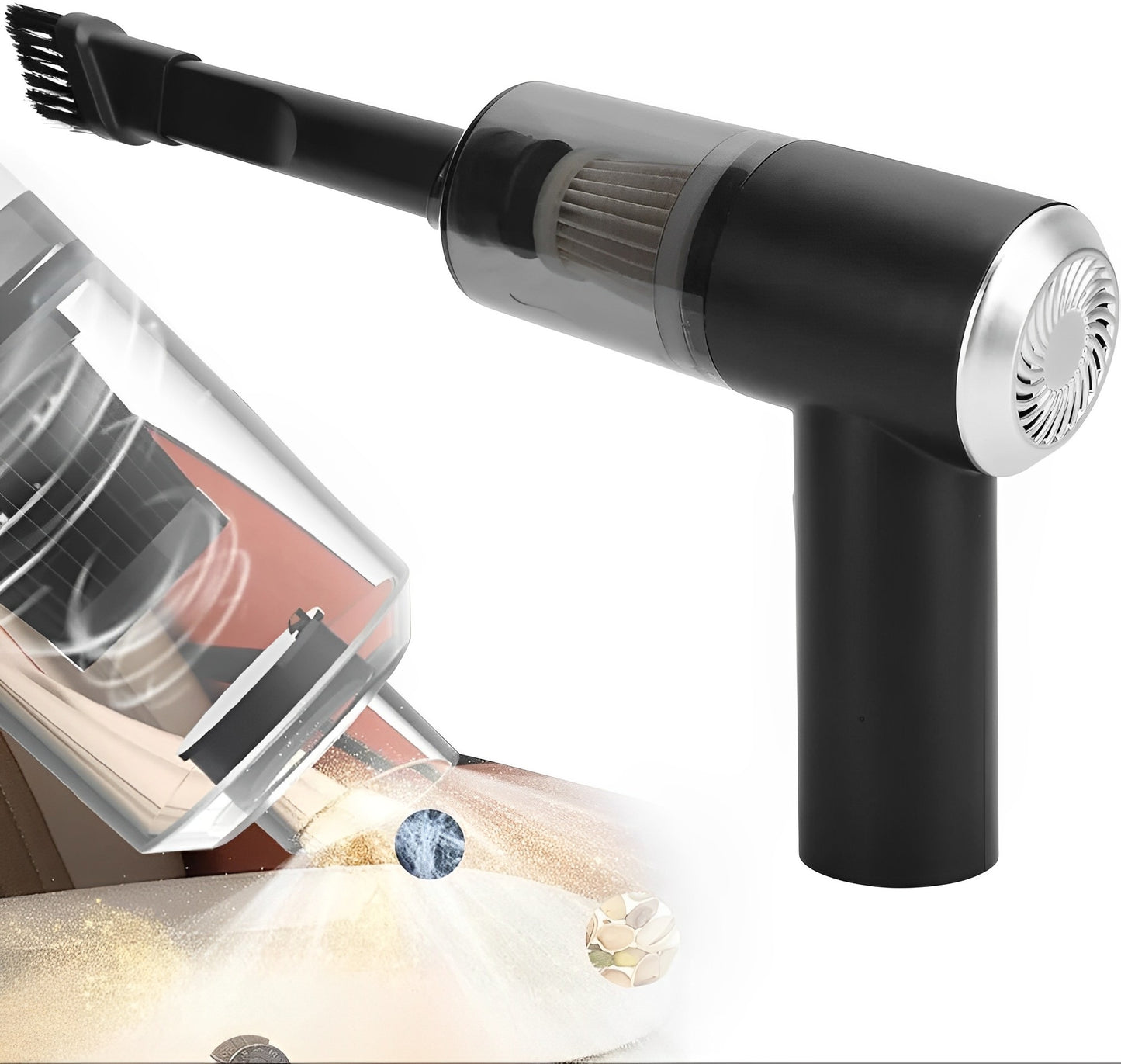 Mini Portable 2 In 1 Powerful Cordless Vacuum