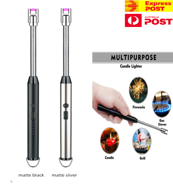 Rechargeable Kitchen Lighter + 3 Gifts