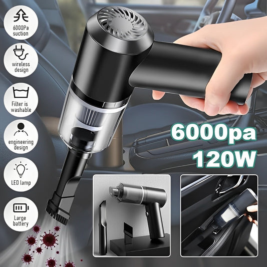 Mini Portable 2 In 1 Powerful Cordless Vacuum